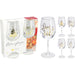 КОМПЛЕКТ КОЛЕДНИ ЧАШИ ЗА ВИНО 350ML 2БР. EXCELLENT HOUSEWAR
