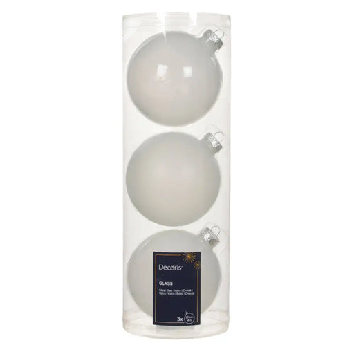 КОМПЛЕКТ КОЛЕДНИ ТОПКИ 10CM 3БР KAEMINGK 142004