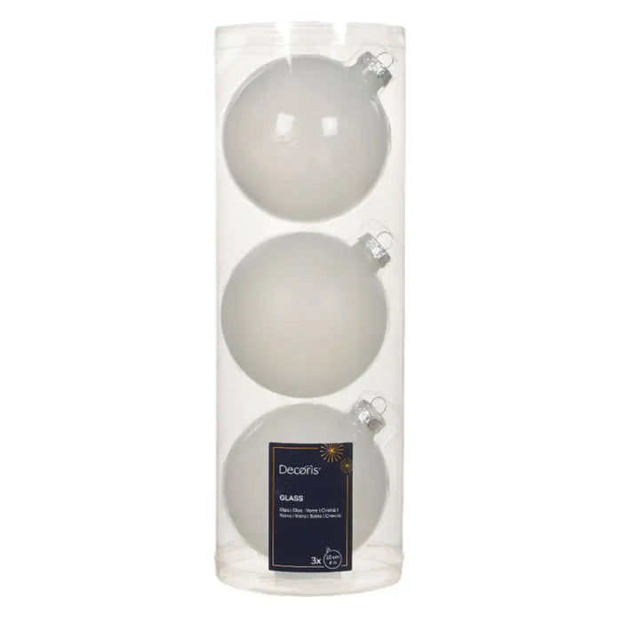 КОМПЛЕКТ КОЛЕДНИ ТОПКИ 10CM 3БР KAEMINGK 142004