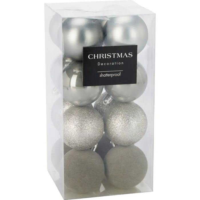КОМПЛЕКТ КОЛЕДНИ ТОПКИ 6CM 16БР СИВ CAN310170