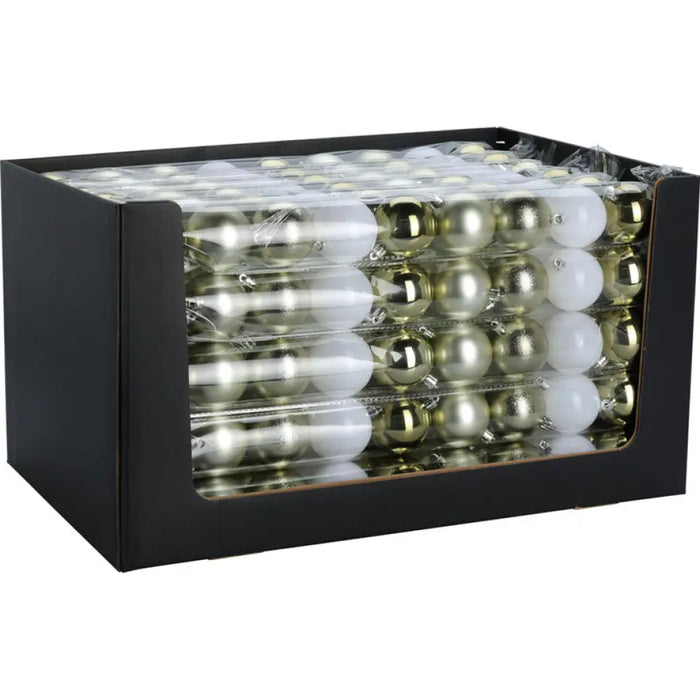 КОМПЛЕКТ КОЛЕДНИ ТОПКИ 6CM 9БР ЗЕЛЕН CAR100590