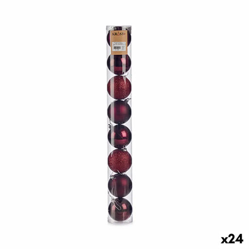 Комплект Коледни Топки Krist+ HM20302-063 HM20302-063 Лилав