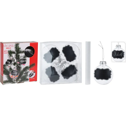 КОМПЛЕКТ КОЛЕДНИ ТОПКИ 5БР 10СМ ЗА НАДПИС С ТЕБЕШИР