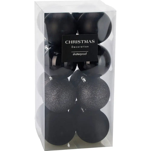КОМПЛЕКТ КОЛЕДНИ ТОПКИ 8CM 16БР ЧЕРЕН CAN310280
