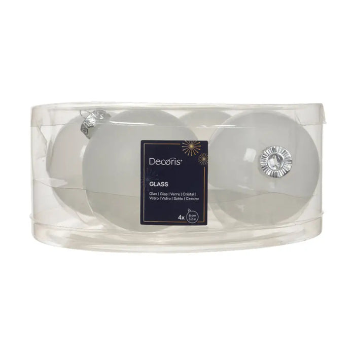 КОМПЛЕКТ КОЛЕДНИ ТОПКИ 8CM 4БР KAEMINGK 141920