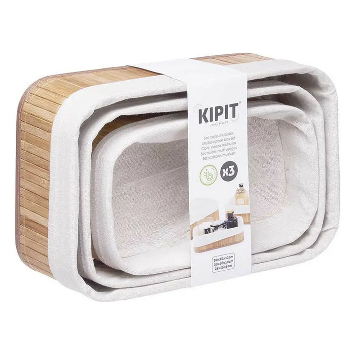 Комплект Кутии за Подреждане една върху друга Kipit