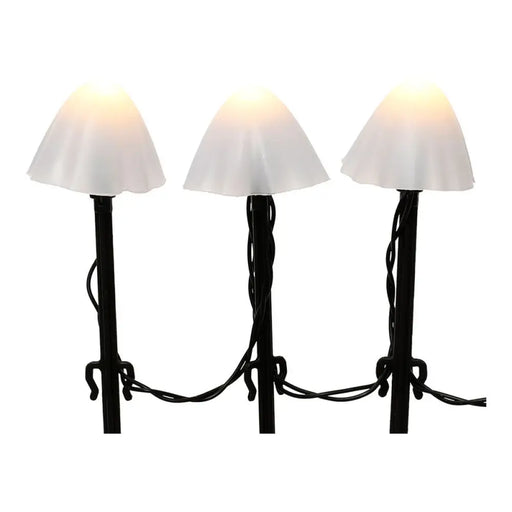 Комплект LED градински Колове Lumineo 491762 Mini Гъба Бял