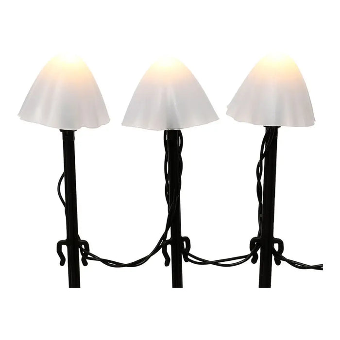 Комплект LED градински Колове Lumineo 491762 Mini Гъба Бял
