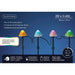 Комплект LED градински Колове Lumineo 491763 Mini Гъба