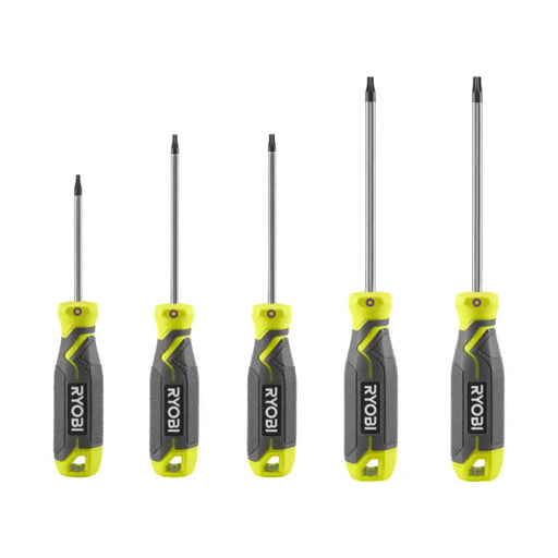 КОМПЛЕКТ МАГНИТНИ ОТВЕРТКИ 5 БРОЯ TORX RYOBI RHSDST5