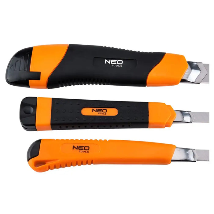 КОМПЛЕКТ МАКЕТНИ НОЖОВЕ И ОСТРИЕТА 18 ММ И 9 ММ NEO