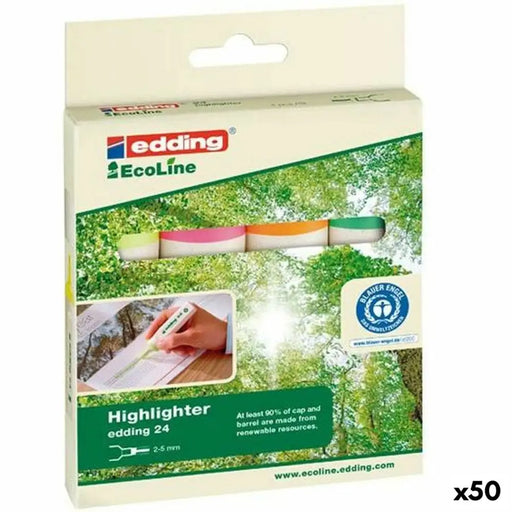 Комплект Маркери Edding Ecoline Многоцветен 4 Части (50