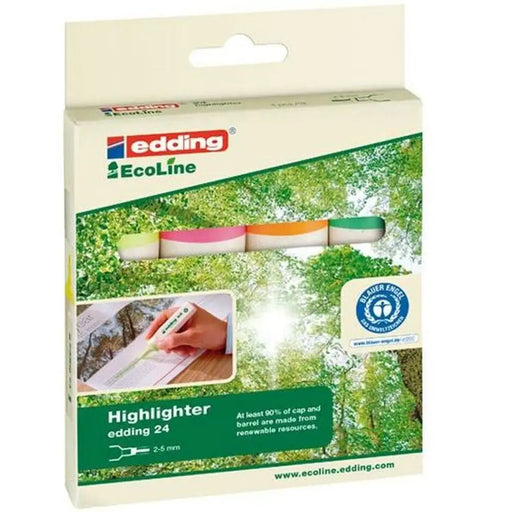 Комплект Маркери Edding Ecoline Многоцветен 4 Части (50
