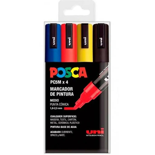 Комплект Маркери POSCA PC-5M Многоцветен
