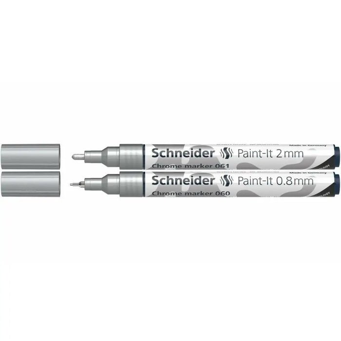 Комплект Маркери Schneider PAINT-IT 2 CHROME Метален (2