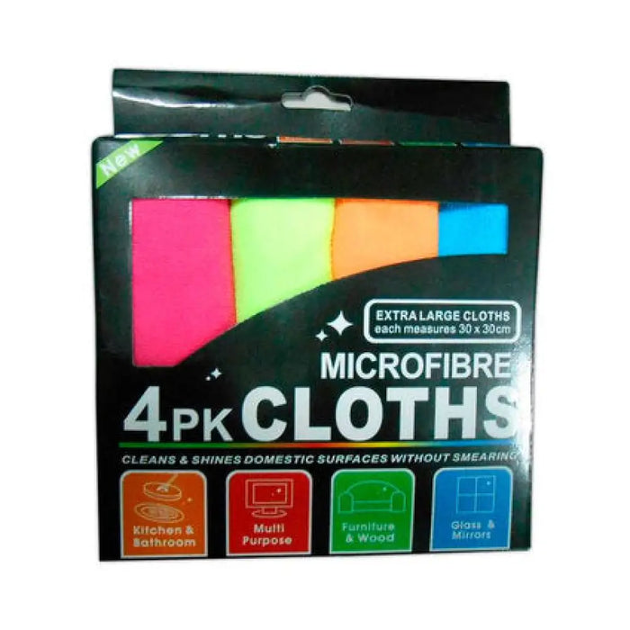 KOМПЛЕКТ МИКРОФИБЪРНИ КЪРПИ 4 БР INTRADEDEPO