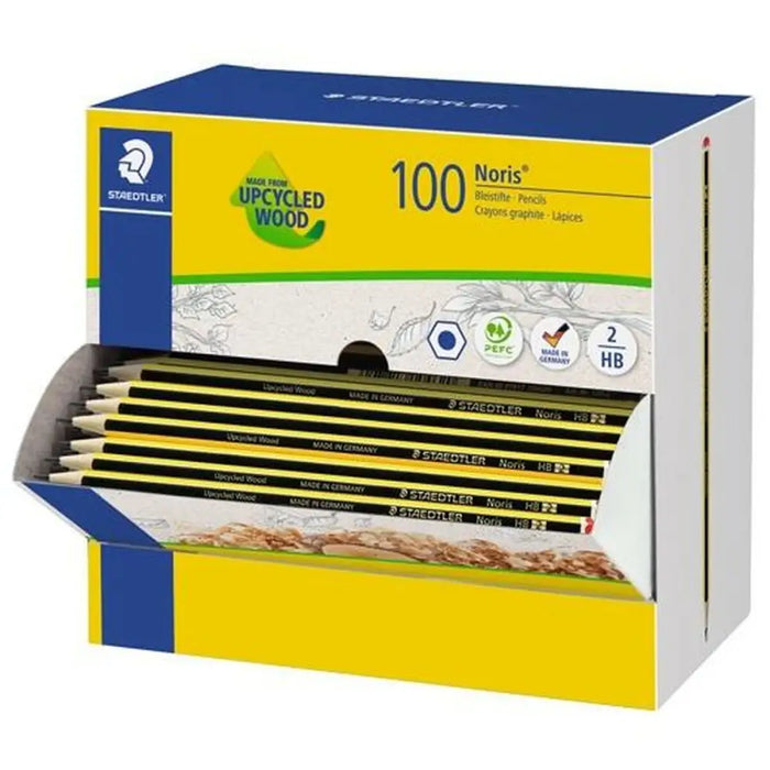 Комплект Молив Staedtler NORIS 120-2 HB Шестоъгълен HB 100