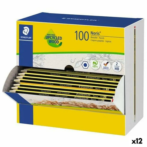 Комплект Молив Staedtler NORIS 120-2 HB Шестоъгълен HB 100