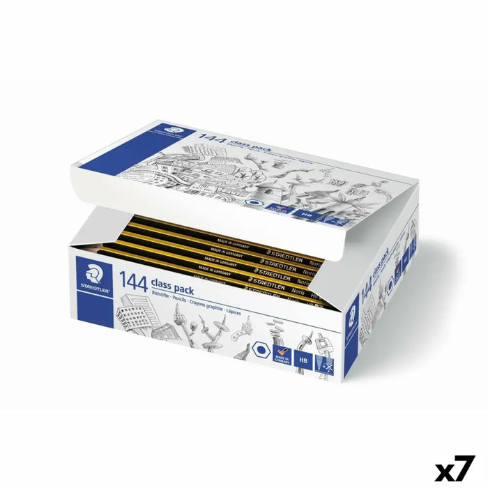 Комплект Молив Staedtler NORIS HB Шестоъгълен HB 144 Части