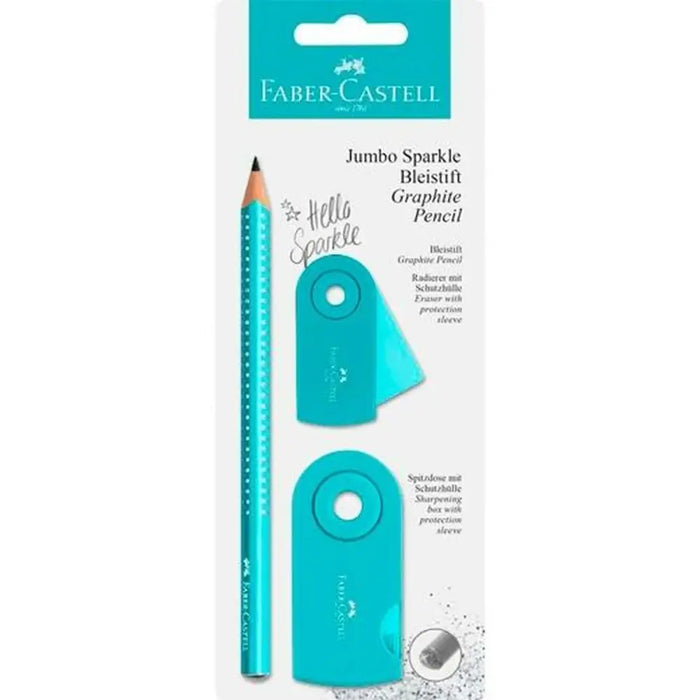 Комплект Молив Faber-Castell цвят тюркоаз (3 Части) (20
