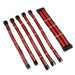Комплект оплетени кабели Kolink Core Black/Red