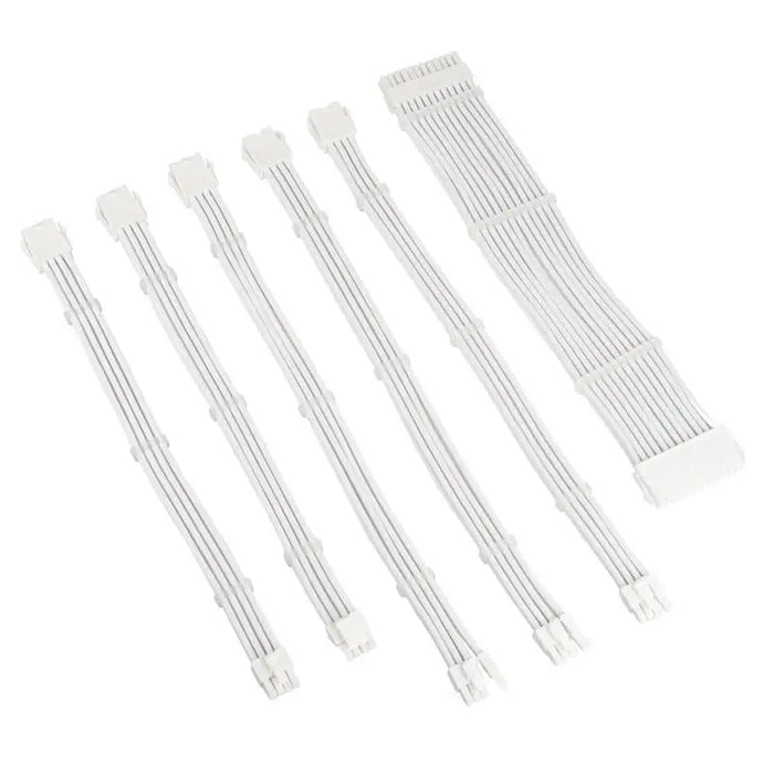 Комплект оплетени кабели Kolink Core White