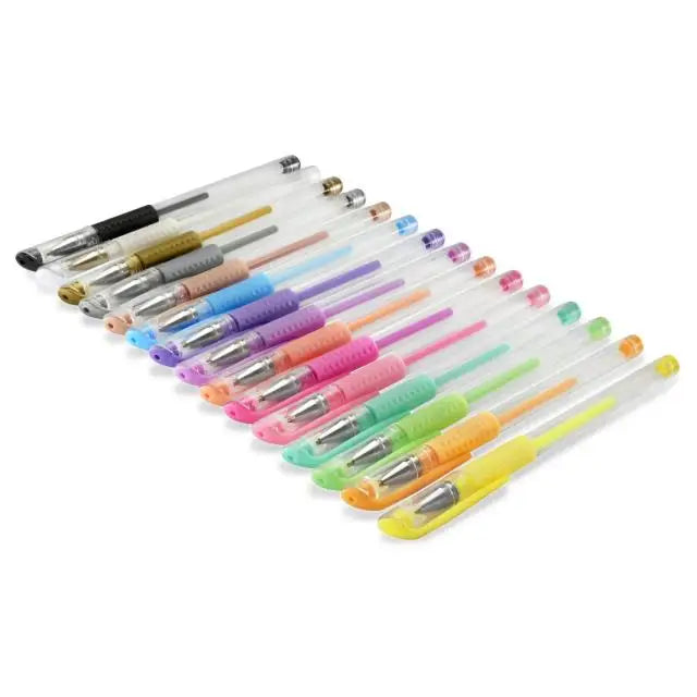 Комплект от 15 гел химикалки Hama ’Pastel & Classic’
