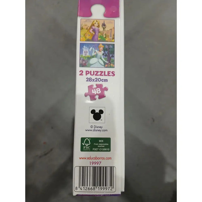 Комплект от 2 Пъзела Disney Princess Cinderella and