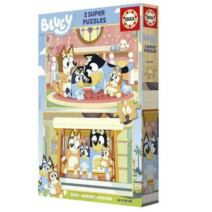 Комплект от 2 Пъзела Educa Bluey (2 броя)