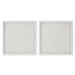Комплект от 2 снимки Home ESPRIT хартия Кристал 35 x 2 x 35