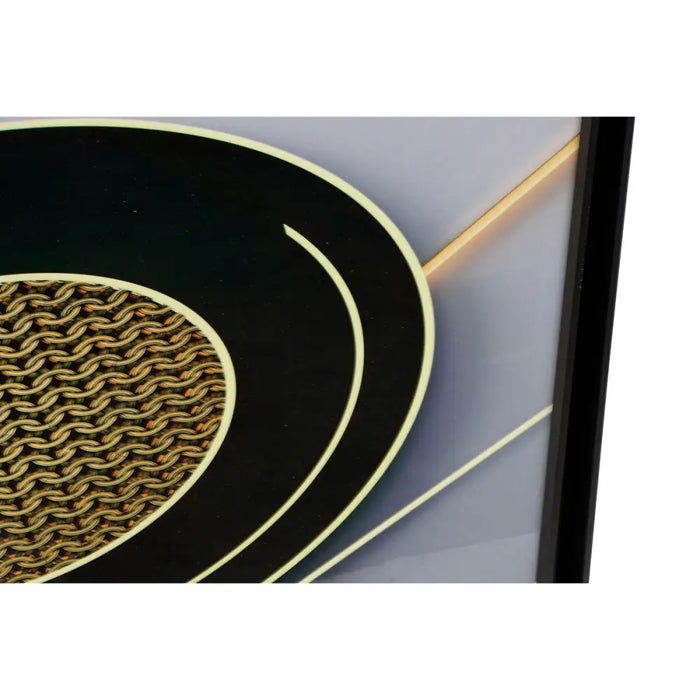 Комплект от 3 снимки DKD Home Decor Алуминий Дървен MDF 240