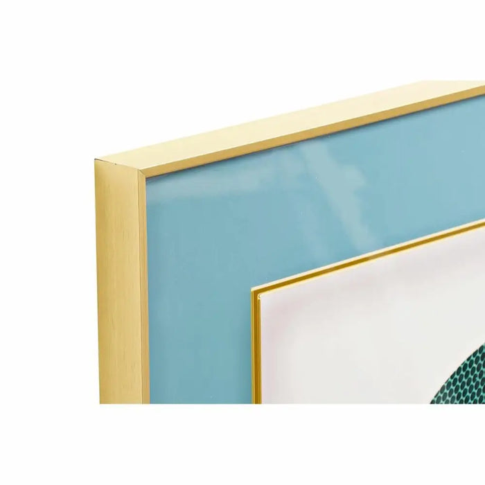 Комплект от 3 снимки DKD Home Decor Алуминий Дървен MDF 240