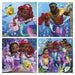 Комплект от 4 Пъзела Educa Ariel