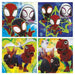 Комплект от 4 Пъзела Educa Dino Spidey (4 броя)
