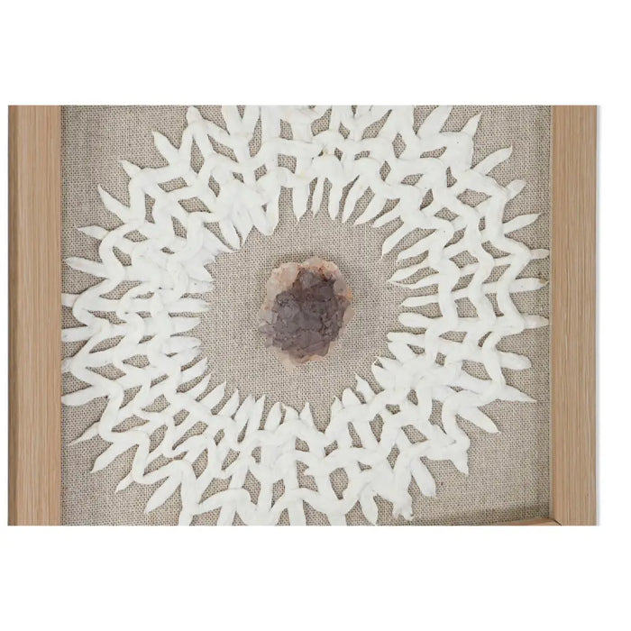 Комплект от 4 снимки Home ESPRIT хартия Кристал 22 x 2 x 22