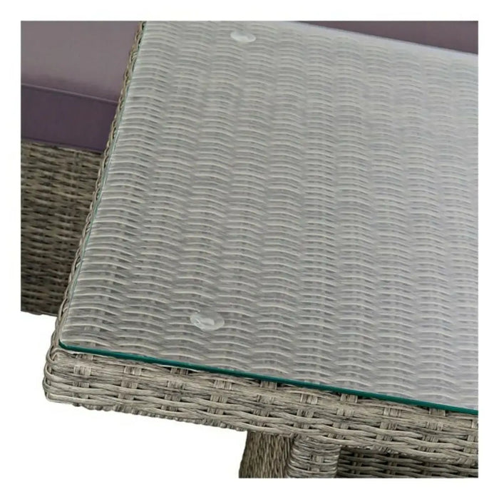 Комплект от диван и маса DKD Home Decor Навън 267 x 204 x