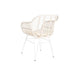 Комплект от маса с 2 стола DKD Home Decor 56 x 57,5 x 82 cm