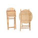 Комплект от маса с 2 стола Home ESPRIT 61 x 61 x 73 cm