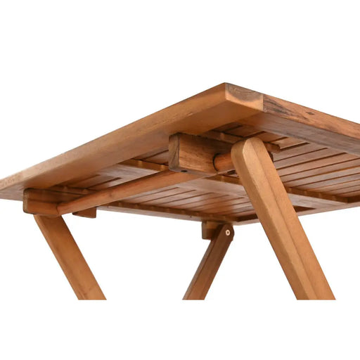 Комплект от маса с 2 стола Home ESPRIT Кафяв 60 x 60 x 74 cm