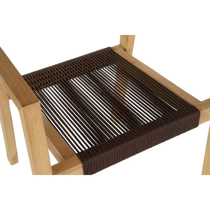 Комплект от маса с 4 стола DKD Home Decor 90 x 90 x 75 cm