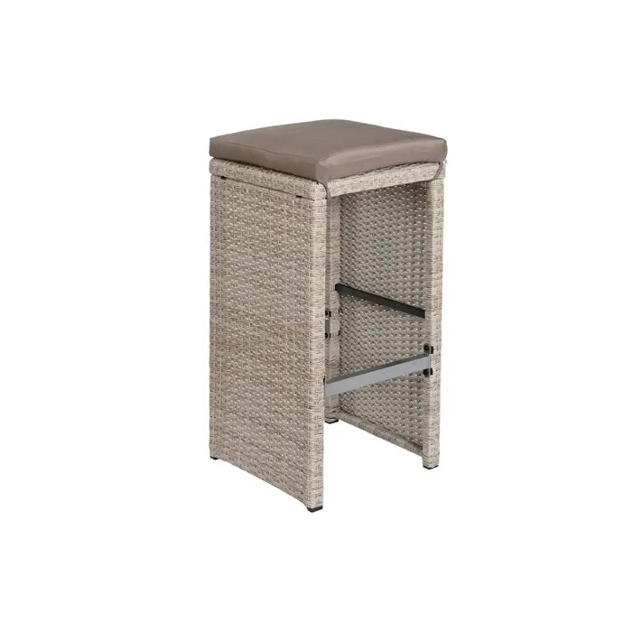Комплект от маса с 6 стола DKD Home Decor 143 x 80 x 100 cm