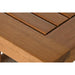 Комплект от маса с стола Home ESPRIT Кафяв 230 x 100 x 75 cm