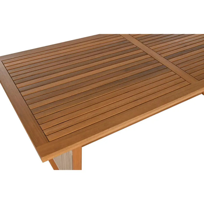 Комплект от маса с стола Home ESPRIT Кафяв 230 x 100 x 75 cm