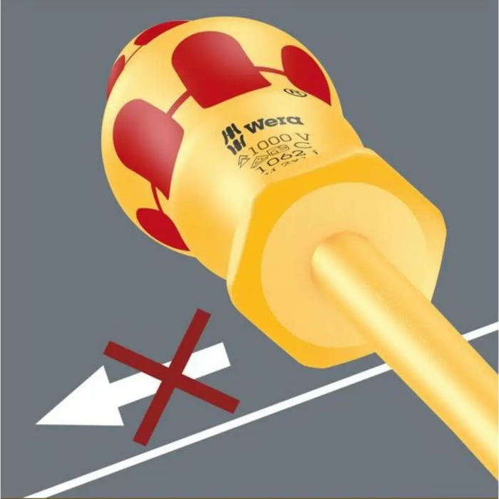 КОМПЛЕКТ ОТВЕРТКИ 1000V 6Ч. WERA