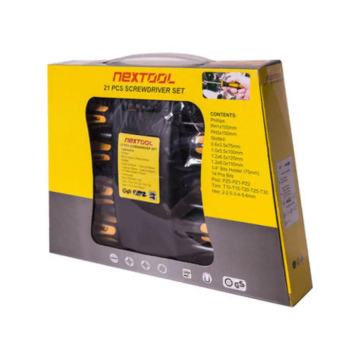 КОМПЛЕКТ ОТВЕРТКИ И БИТОВЕ NEXTOOL D1105-14