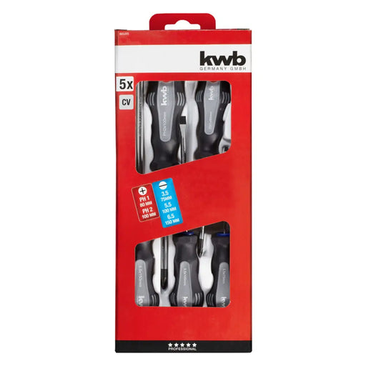 КОМПЛЕКТ ОТВЕРТКИ 5 ЧАСТИ KWB