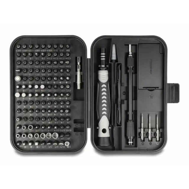 Комплект отвертки DeLock 64167 130 части S2 Калъф