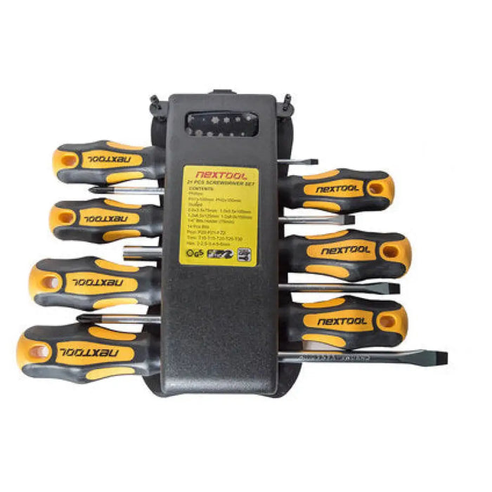 КОМПЛЕКТ ОТВЕРТКИ И БИТОВЕ NEXTOOL D1105-14