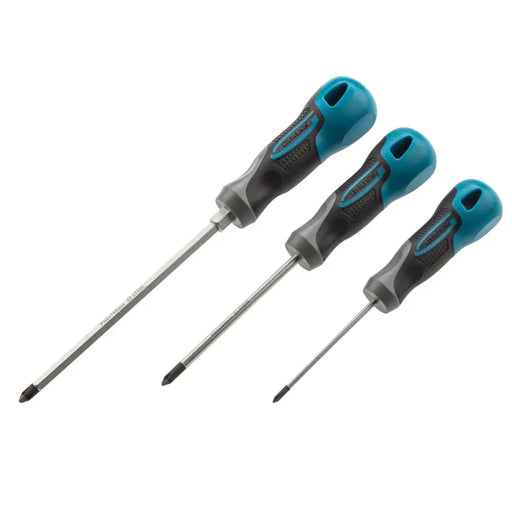 КОМПЛЕКТ ОТВЕРТКИ КРЪСТАТИ 3БР GROSS