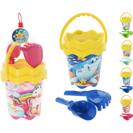 КОМПЛЕКТ ПЛАЖНИ ИГРАЧКИ 4 ЧАСТИ BEACH TOYS SP3001550